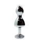 Металева анальна пробка Wooomy Lollypop Double Ball Metal Plug, діаметр 3,1 см, довжина 9,4 см, розмір M SO7414 фото 2 Safeyourlove