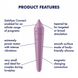 Smart vibrating ball Ultra Power Bullet 8 Satisfyer (Germany), color Purple
