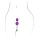 Вагінальні кульки з вібрацією Adrien Lastic Kegel Vibe Purple, діаметр 3,7 см AD40753 фото 6 Safeyourlove