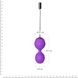 Вагінальні кульки з вібрацією Adrien Lastic Kegel Vibe Purple, діаметр 3,7 см AD40753 фото 2 Safeyourlove