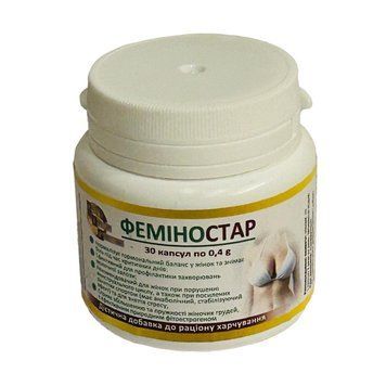 Dietary supplement "Feminostar" for women, 30 capsules