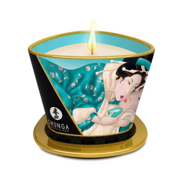 Масажна свічка Shunga Massage Candle – Island Blossoms (170 мл) з афродизіаками SO3343 SafeYourLove