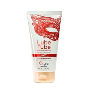 Water-based lubricant Orgie Lube Tube Hot, 150 ml, with a warming effect, odorless