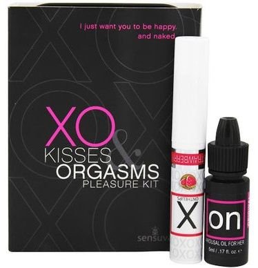 Набор Sensuva - XO Kisses & Orgasms Pleasure Kit 810227 фото