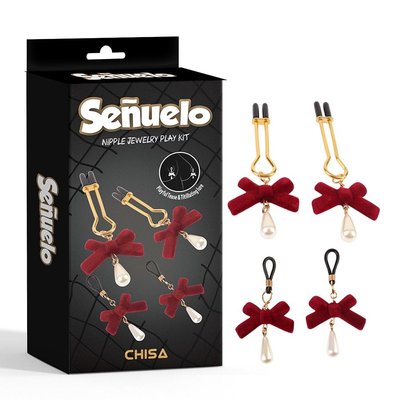 Зажимы на соски CHISA Nipple Jewelry Play Kit-Senuelo 87855 /CN-732487855 фото