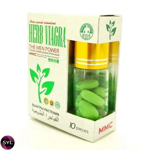 Таблетки для потенції Herb Viagra за 1 упаковку (10табл.)