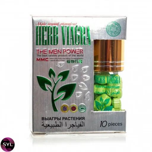 Таблетки для потенції Herb Viagra за 1 упаковку (10табл.)