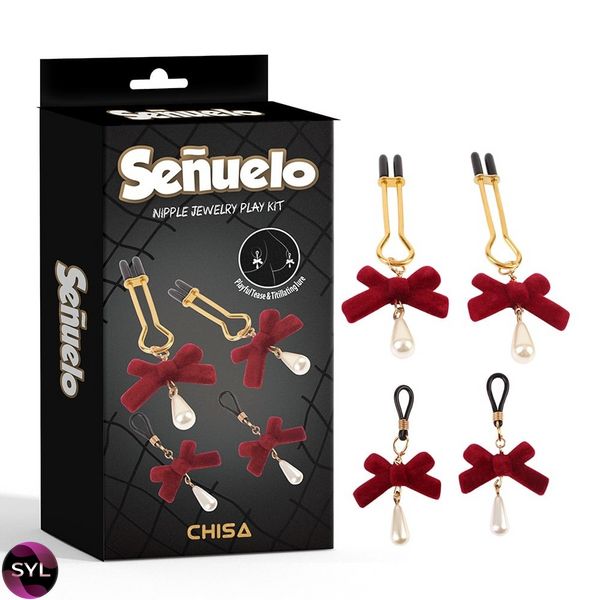 Зажимы на соски CHISA Nipple Jewelry Play Kit-Senuelo 87855 /CN-732487855 фото