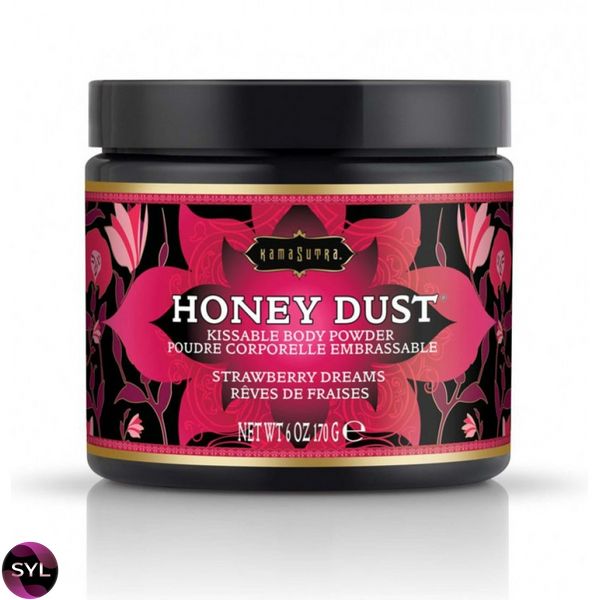 Съедобная пудра Kamasutra Honey Dust Strawberry Dreams 170ml K120142 фото