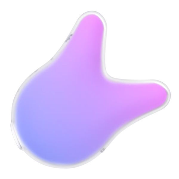 Vacuum clitoral stimulator Satisfyer Mermaid Vibes Violet/Pink, 2 motors