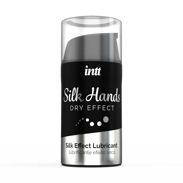 Ультрагуста силіконова змазка Intt Silk Hands (15 мл) з матовим ефектом, шовковистий ефект SO2923 SafeYourLove