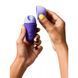 ROMP Free X vacuum clitoral stimulator, silicone, Purple