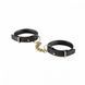 Наручники з екошкіри Bijoux Indiscrets Maze &ndash; Thin Handcuffs Black BJ0209 фото 3 Safeyourlove