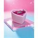 Świeca do masażu w kształcie serca Candy Bubble Gum, 70 ml