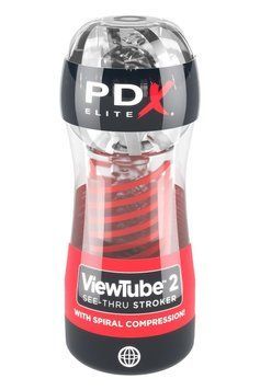 Мастурбатор Pipedream PDX Elite Viewtube 2, 18 см P61450 фото