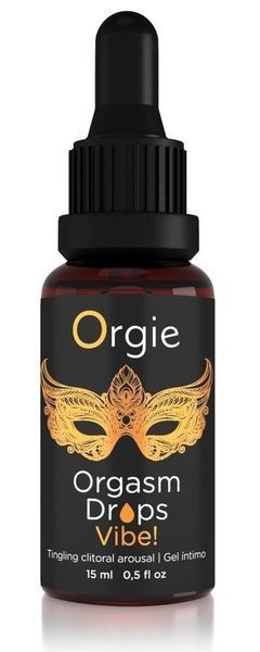 Krople łechtaczkowe z wibracjami Orgie ORGASM DROPS VIBE, 15 ml