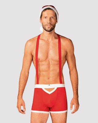 Чоловічий еротичний костюм Санта-Клауса Obsessive Mr Claus SO7296 SafeYourLove