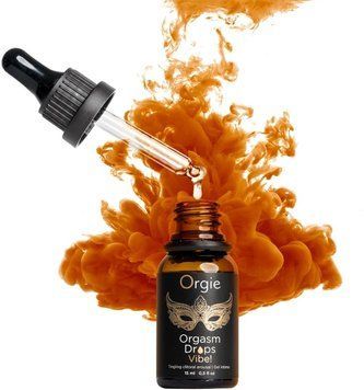 Clitoral drops with vibration Orgie ORGASM DROPS VIBE, 15 ml