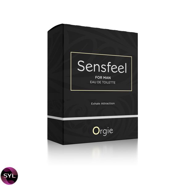 Чоловіча туалетна вода SENSFEEL + афродизіак, 50 мл ефективна феромон-технологія Orgie (Бразилія-Португалія) 51744 SafeYourLove