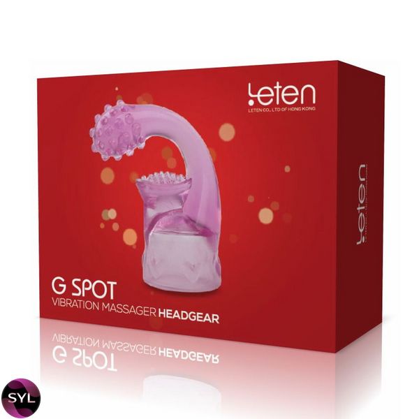 Насадка для вібромасажера Leten G SPOT HEADGEAR - 3 (40 x 82 мм) SO3606 SafeYourLove