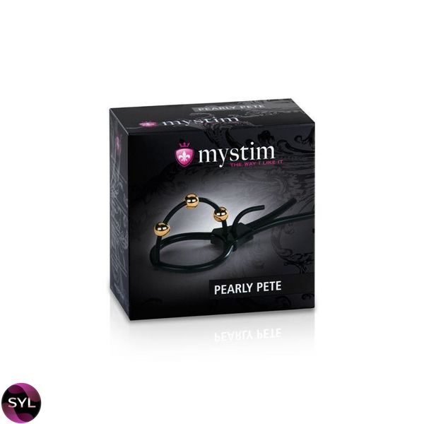 Утяжка для пеніса Mystim Pearly Pete, з трьома кульками SO2977 SafeYourLove