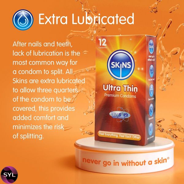 Ультратонкие презервативы Skins UCIU000864 фото