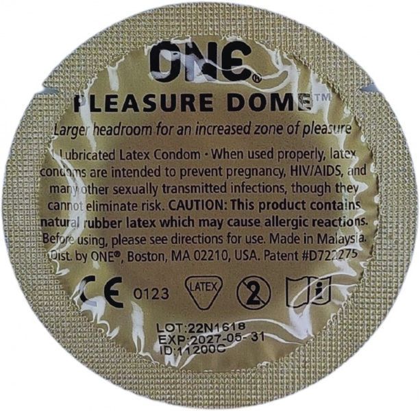 ONE Pleasure Dome condom jar, 100 pcs.