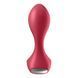 Anatomical anal plug with vibration Satisfyer Backdoor Lover red