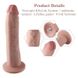 Фалоімітатор 10.2″ з вібрацією для секс-машин Hismith Silicone Dildo with Vibe, KlicLok, пульт ДК SO6211 фото 3 Safeyourlove