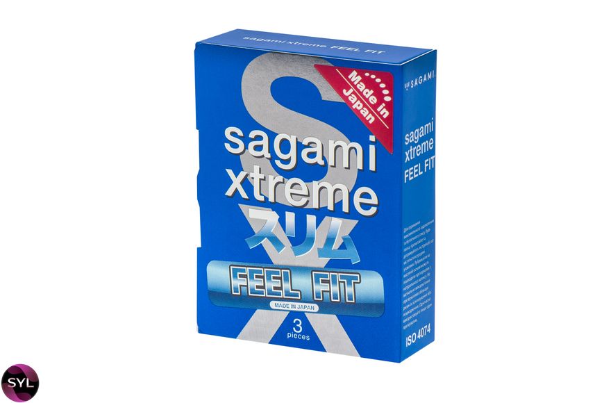 Упаковка 3шт Sagami Xtreme Feel Fit S000990797 SafeYourLove