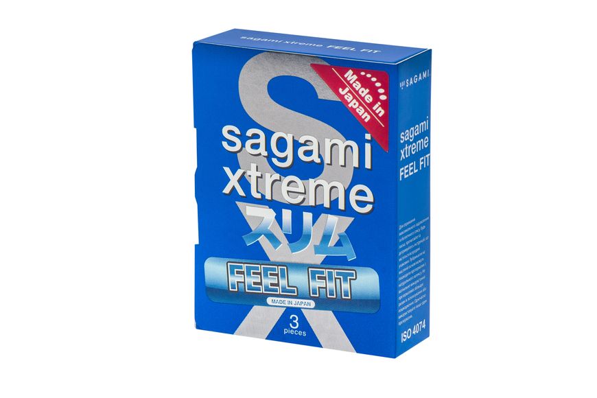 Zestaw 3 sztuk Sagami Xtreme Feel Fit