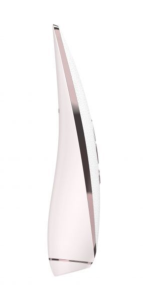 Люксовий вакуумний стимулятор Satisfyer Luxury Pret-a-Porter White з шкіряною вставкою SO2467 SafeYourLove