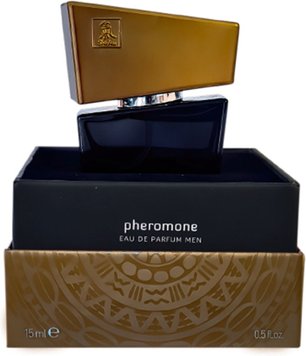 Духи з феромонами чоловічі SHIATSU Pheromone Fragrance men grey 15 ml HOT67141 SafeYourLove