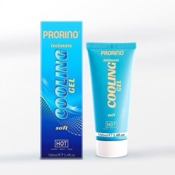 Лубрикант HOT PRORINO Cooling Gel з ефектом охолодження, 100 мл HT78002 SafeYourLove