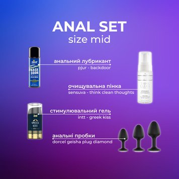 Набір Anal set - size mid