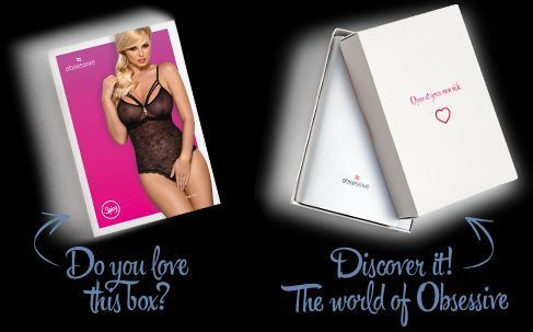 Мереживне боді з доступом 818-TED-1 teddy M/L, чорне SO9021 SafeYourLove