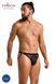 034 SLIP OPEN LUKE czarny - Passion