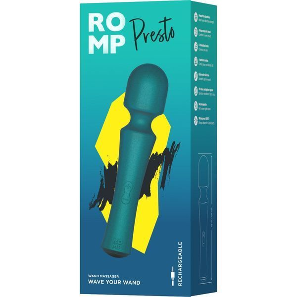 Массажер-микрофон универсальный ROMP Presto в металлическом корпусе RPPR1SG9 фото