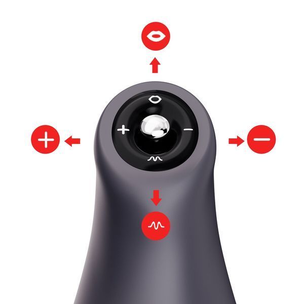 Otouch AIRTURN 3 masturbator, 6 vibration modes, 4 suction modes, joystick