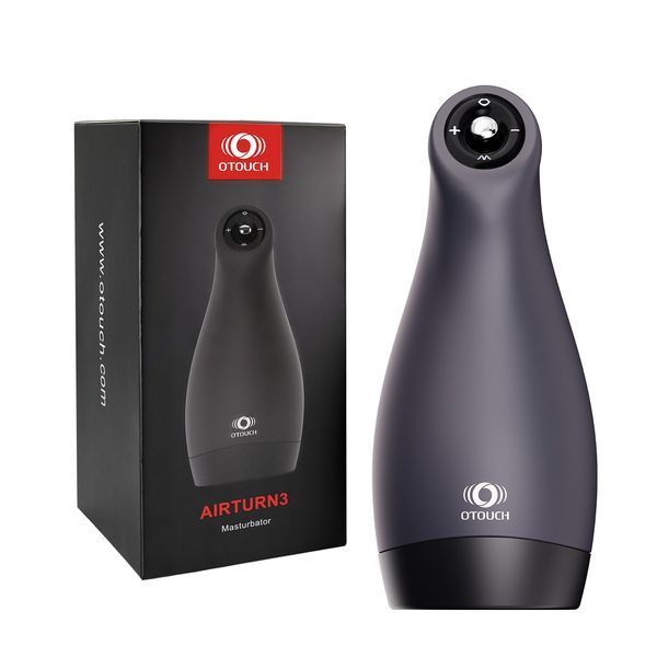 Otouch AIRTURN 3 masturbator, 6 vibration modes, 4 suction modes, joystick