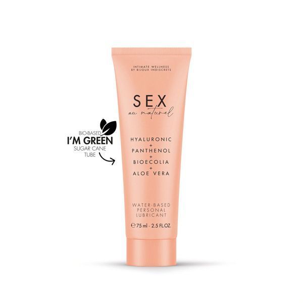 Lubrykant na bazie wody Bijoux Indiscrets - Sex au Naturel 75 ml