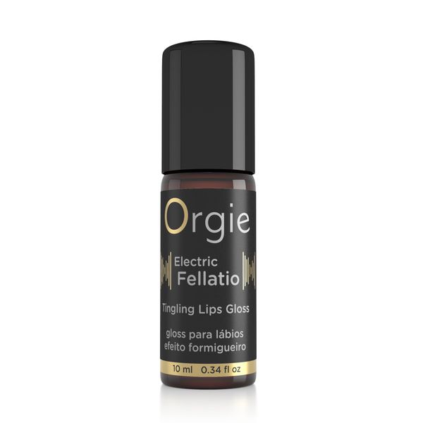 Błyszczyk do ust z wibracją ELECTRIC FELLATIO, 10 ml ORGIE (Brazylia-Portugalia)