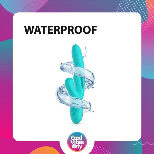 Вібратор-кролик Good Vibes Only - Lisa Thrusting Rabbit Vibrator with G-Spot Stimulator SX3066 SafeYourLove