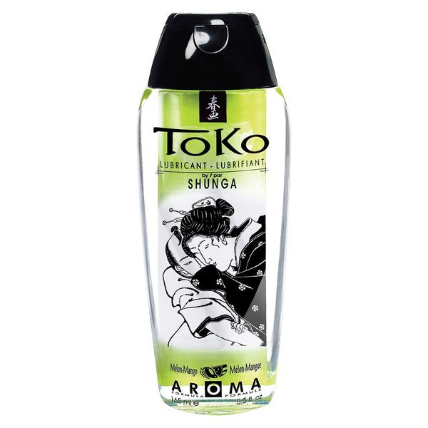 Лубрикант на водной основе Shunga Toko AROMA - Melon Mango (165 мл), не содержит сахара SO2534 фото