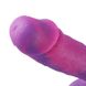 Фалоімітатор 8.2″ з вібрацією для секс-машин Hismith Purple Silicone Dildo with Vibe, KlicLok SO6212 фото 6 Safeyourlove