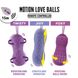 Вагінальні кульки з масажем і вібрацією FeelzToys Motion Love Balls Jivy з пультом дистанційного кер SO3852 фото 3 Safeyourlove