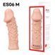 Cock sleeve Kokos Extreme ES.06, thickening, stimulating relief, size M