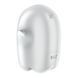 Вакуумний кліторальний стимулятор із вібрацією Satisfyer Glowing Ghost, колір White SX0544 фото 4 Safeyourlove