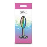 Анальний корок металевий NS Novelties Rear Assets Clover, колір Rainbow NN108334 SafeYourLove