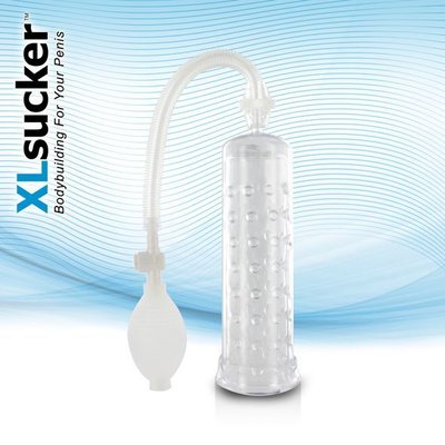 Вакуумна помпа XLsucker Penis Pump Transparant для члена довжиною до 18см, діаметр до 4 см E22146 SafeYourLove